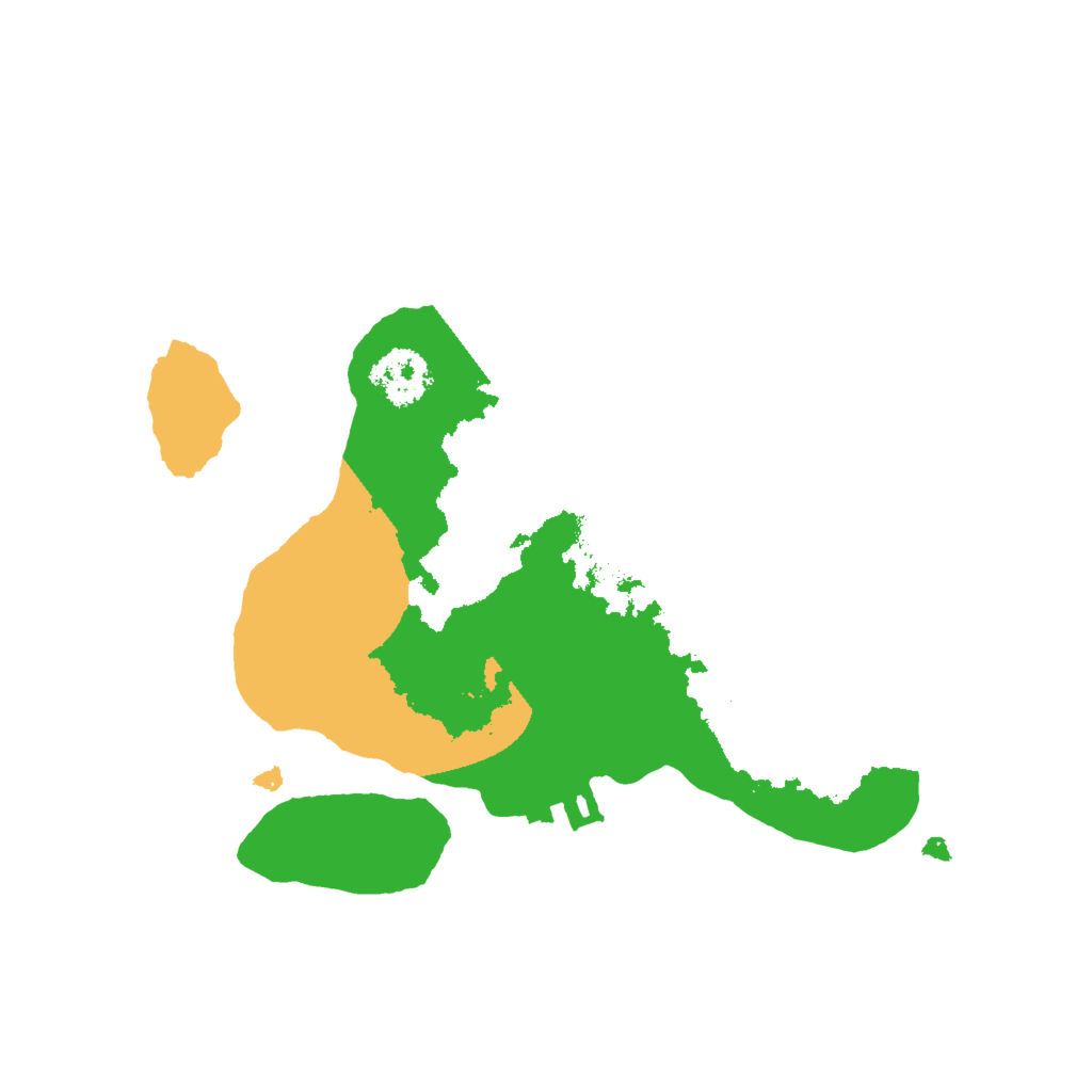 Biome Rust Map: Procedural Map, Size: 2000, Seed: 1817436090