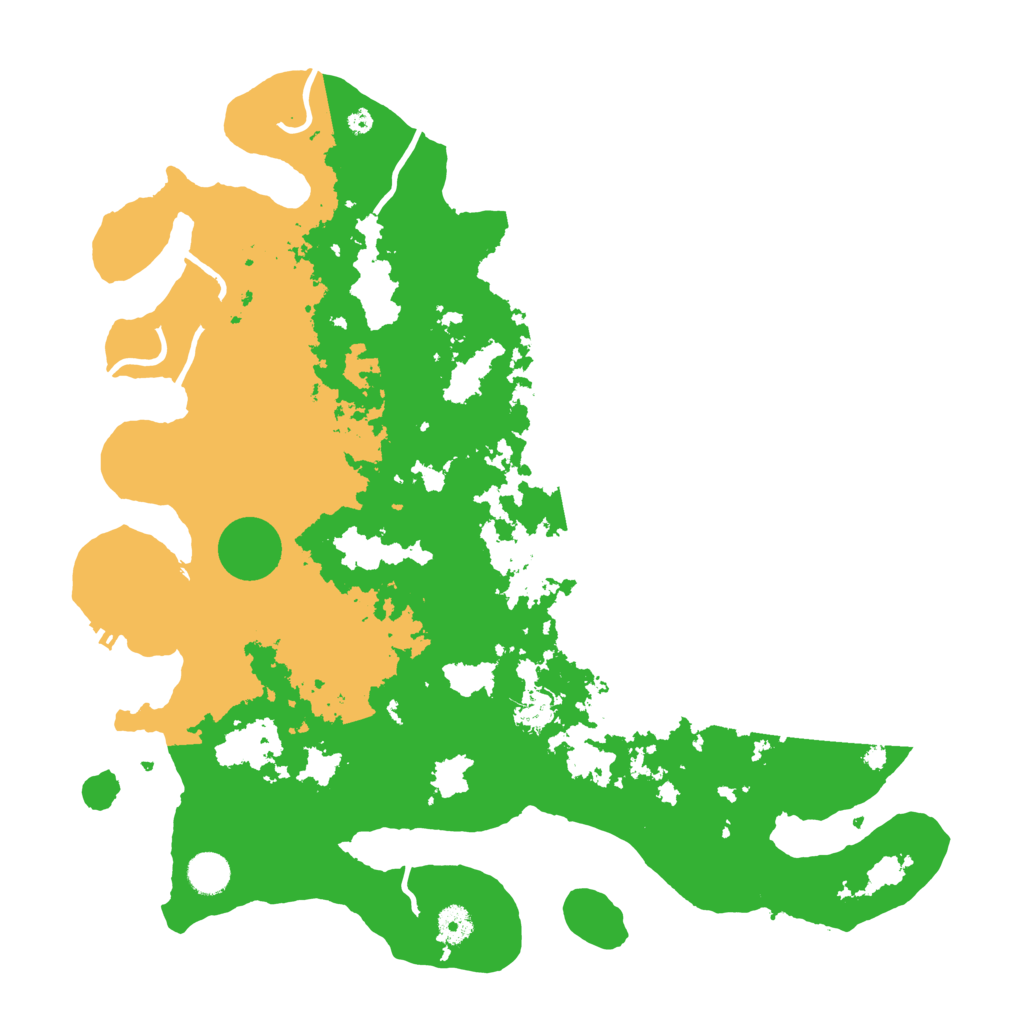 Biome Rust Map: Procedural Map, Size: 4250, Seed: 214986120
