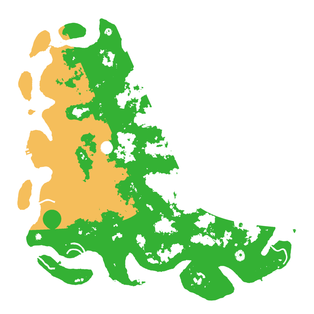 Biome Rust Map: Procedural Map, Size: 4500, Seed: 654894894