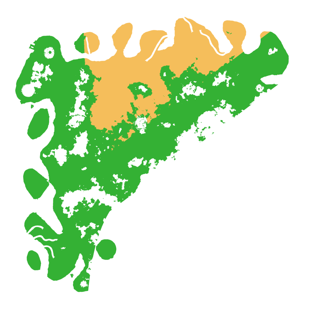 Biome Rust Map: Procedural Map, Size: 4300, Seed: 2588