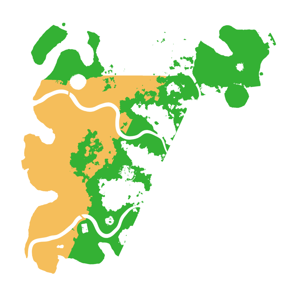 Biome Rust Map: Procedural Map, Size: 3500, Seed: 4234