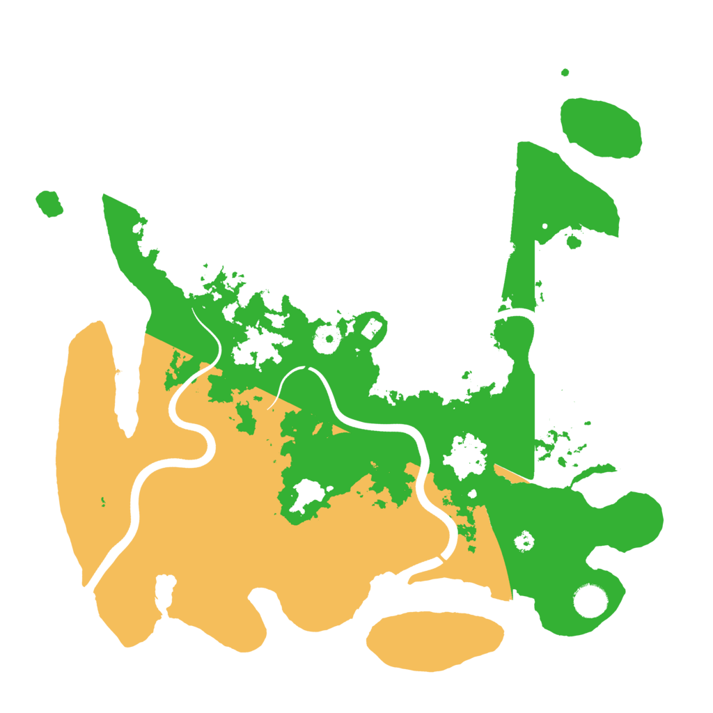 Biome Rust Map: Procedural Map, Size: 3750, Seed: 1289046153