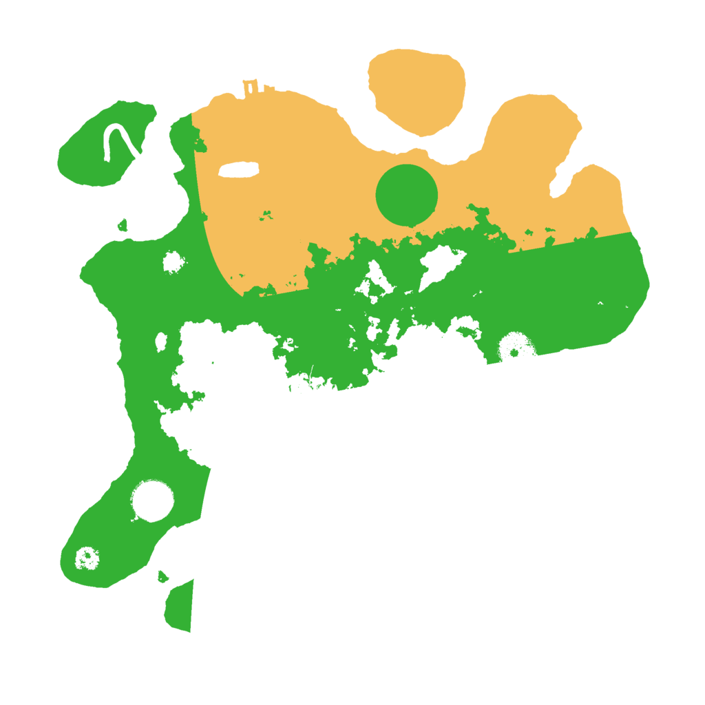 Biome Rust Map: Procedural Map, Size: 3000, Seed: 3926485