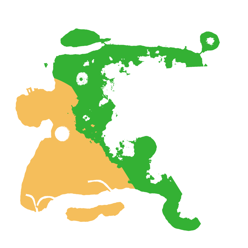 Biome Rust Map: Procedural Map, Size: 3000, Seed: 1767003139
