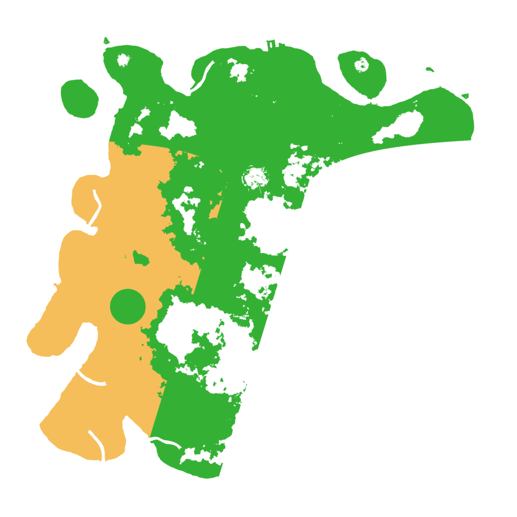 Biome Rust Map: Procedural Map, Size: 3850, Seed: 58068609