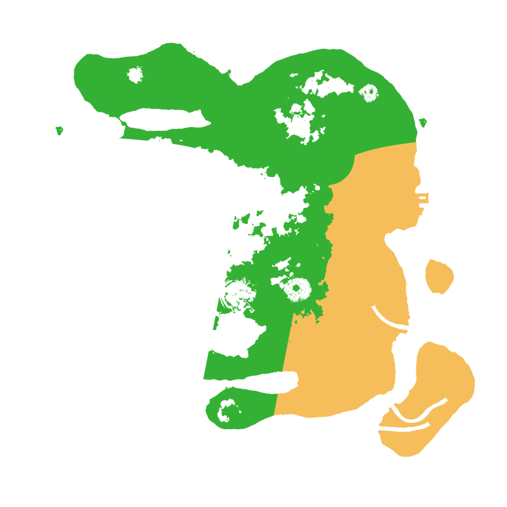 Biome Rust Map: Procedural Map, Size: 3000, Seed: 4204260