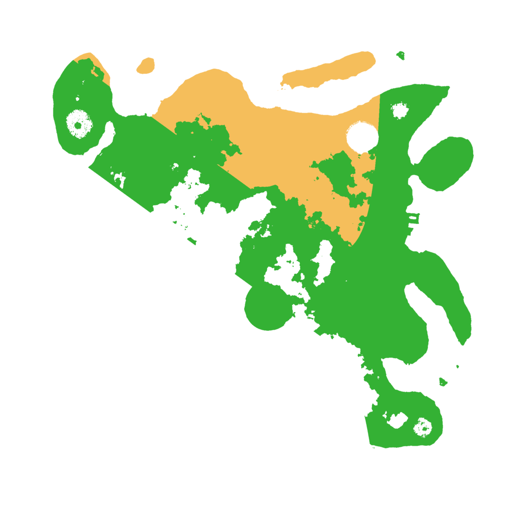 Biome Rust Map: Procedural Map, Size: 3000, Seed: 25935