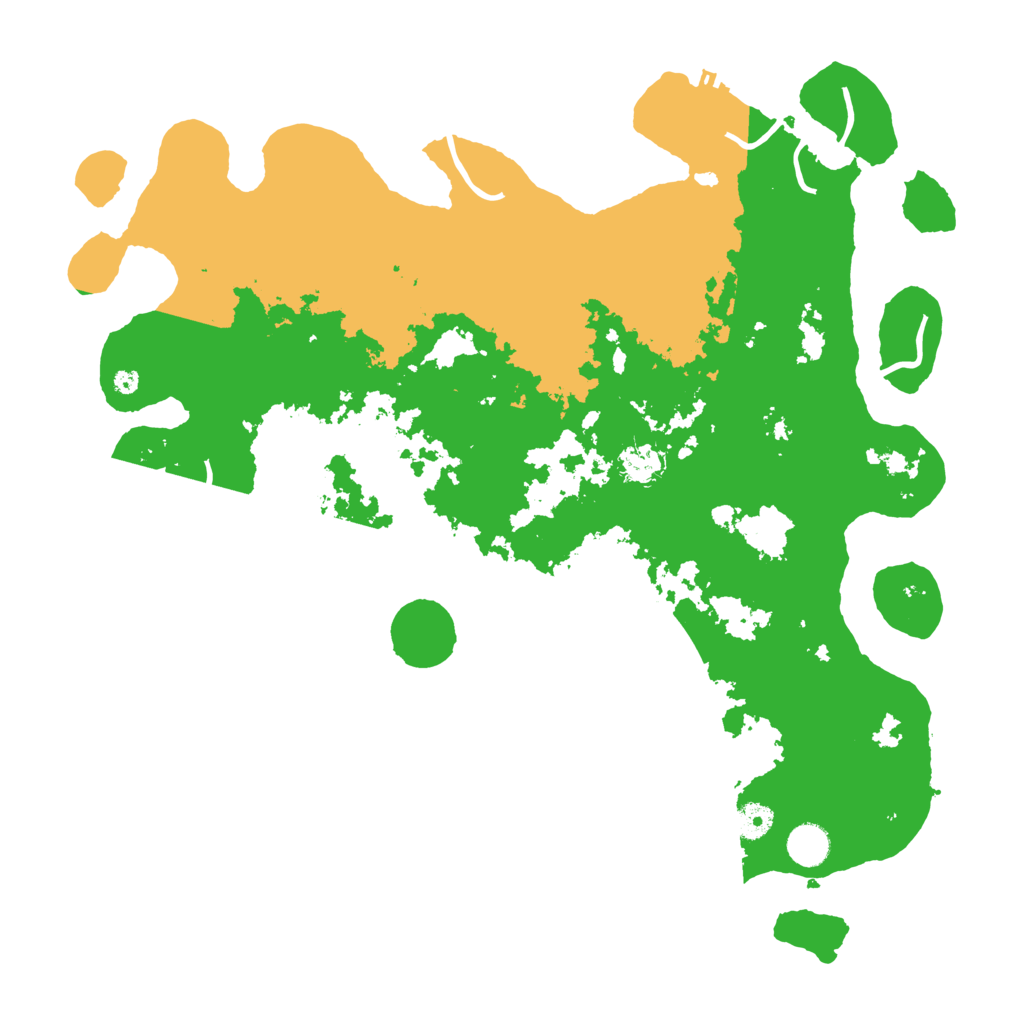 Biome Rust Map: Procedural Map, Size: 4250, Seed: 719815773