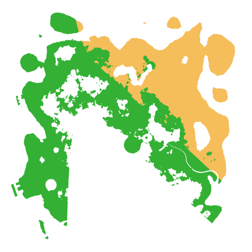 Biome Rust Map: Procedural Map, Size: 4000, Seed: 925215