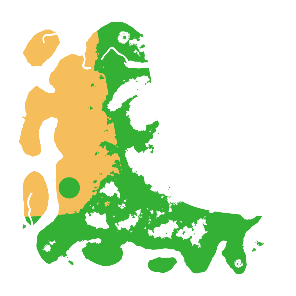 Biome Rust Map: Procedural Map, Size: 3700, Seed: 1883204208