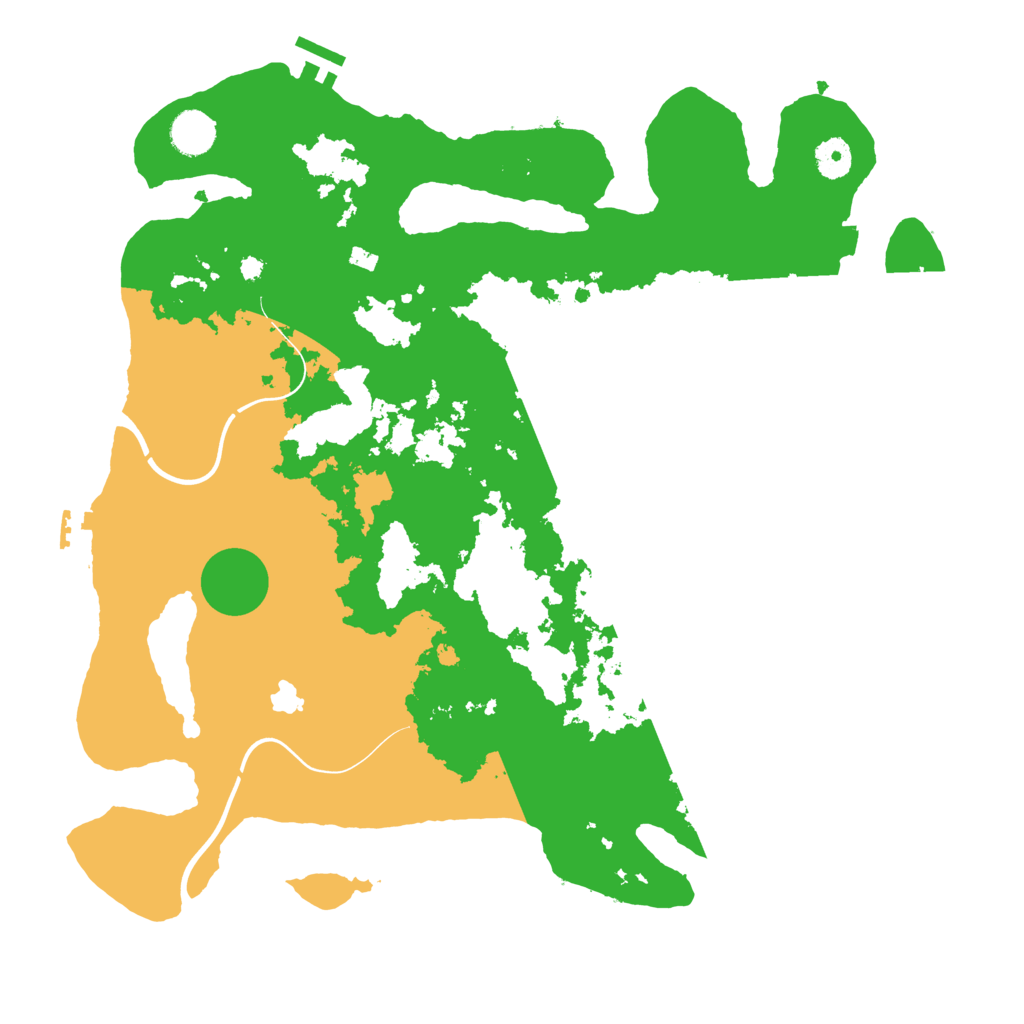 Biome Rust Map: Procedural Map, Size: 4000, Seed: 473763