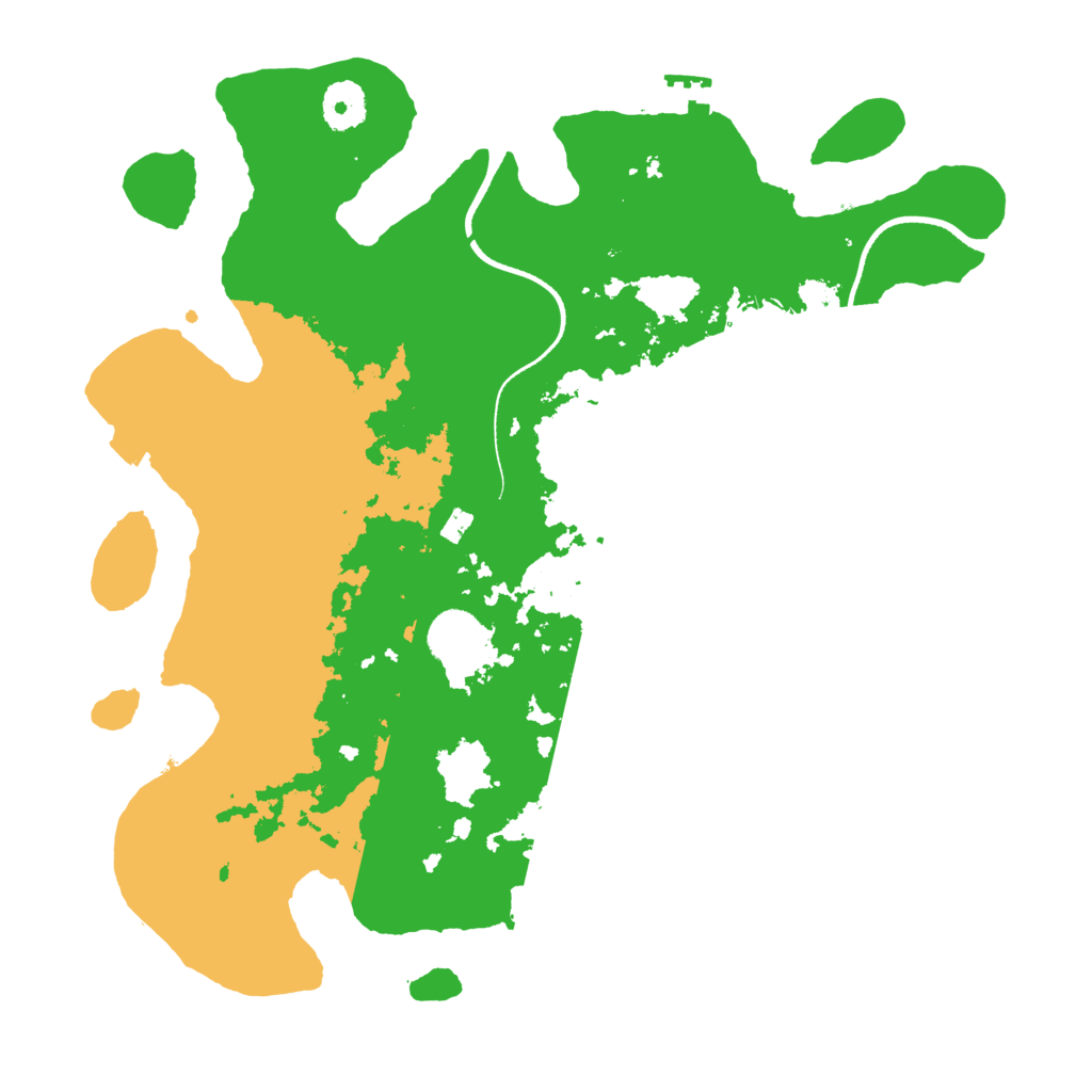 Biome Rust Map: Procedural Map, Size: 3500, Seed: 1650075279