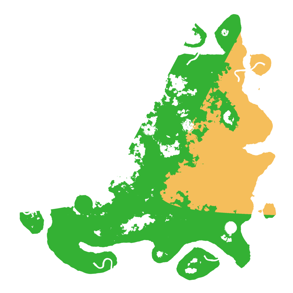 Biome Rust Map: Procedural Map, Size: 4250, Seed: 1542714682