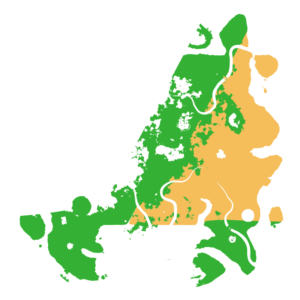 Biome Rust Map: Procedural Map, Size: 4250, Seed: 1542714682