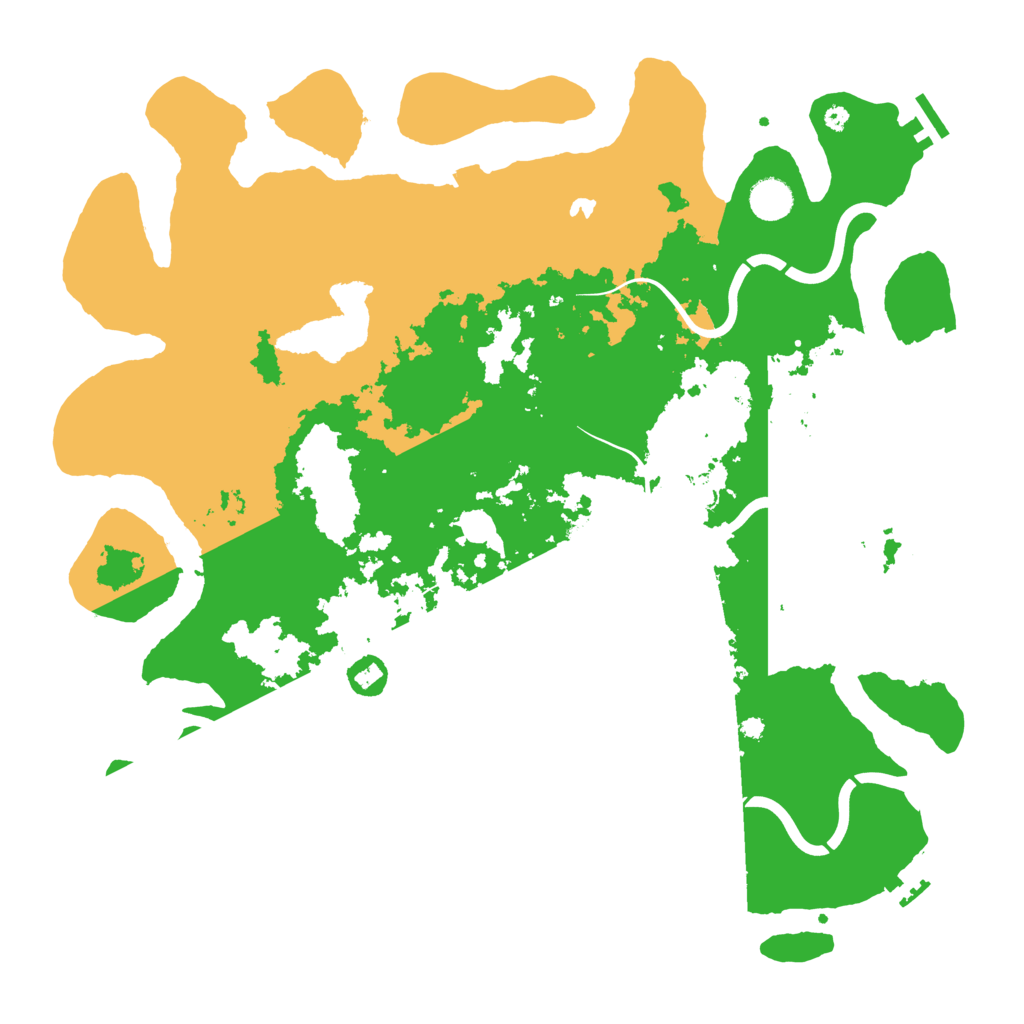 Biome Rust Map: Procedural Map, Size: 4250, Seed: 308