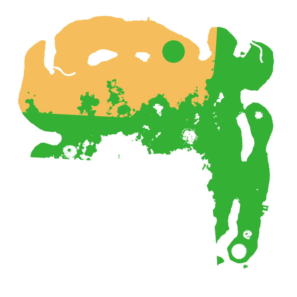 Biome Rust Map: Procedural Map, Size: 3500, Seed: 980958915