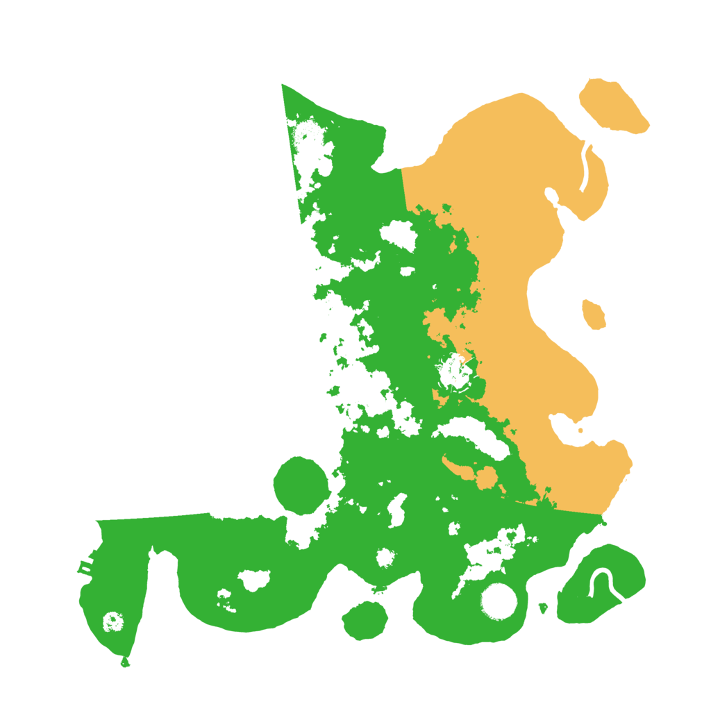 Biome Rust Map: Procedural Map, Size: 3500, Seed: 1568562548