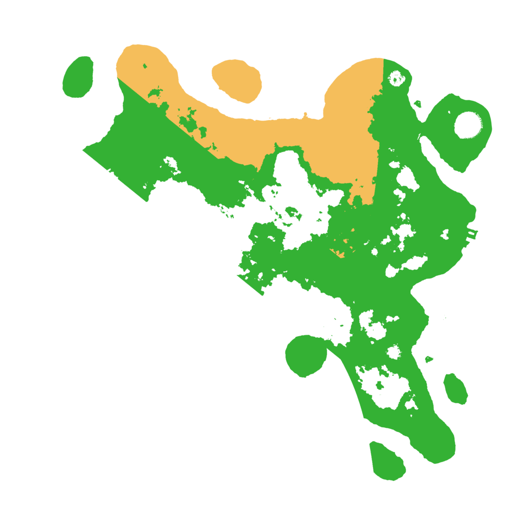 Biome Rust Map: Procedural Map, Size: 3500, Seed: 234758126