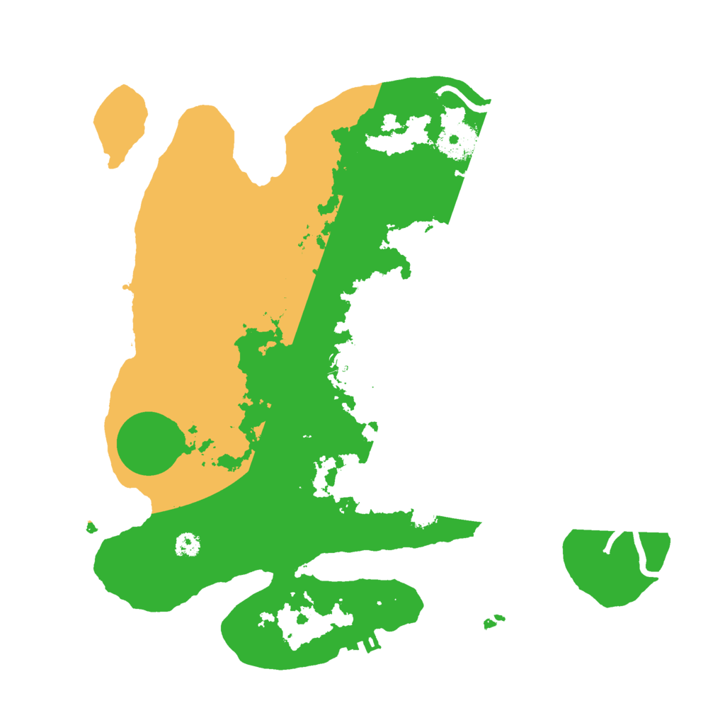 Biome Rust Map: Procedural Map, Size: 3000, Seed: 1936973246