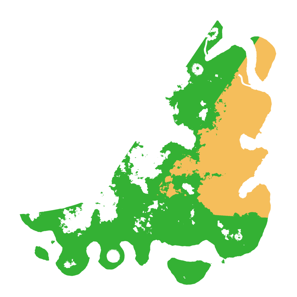 Biome Rust Map: Procedural Map, Size: 4000, Seed: 98599616