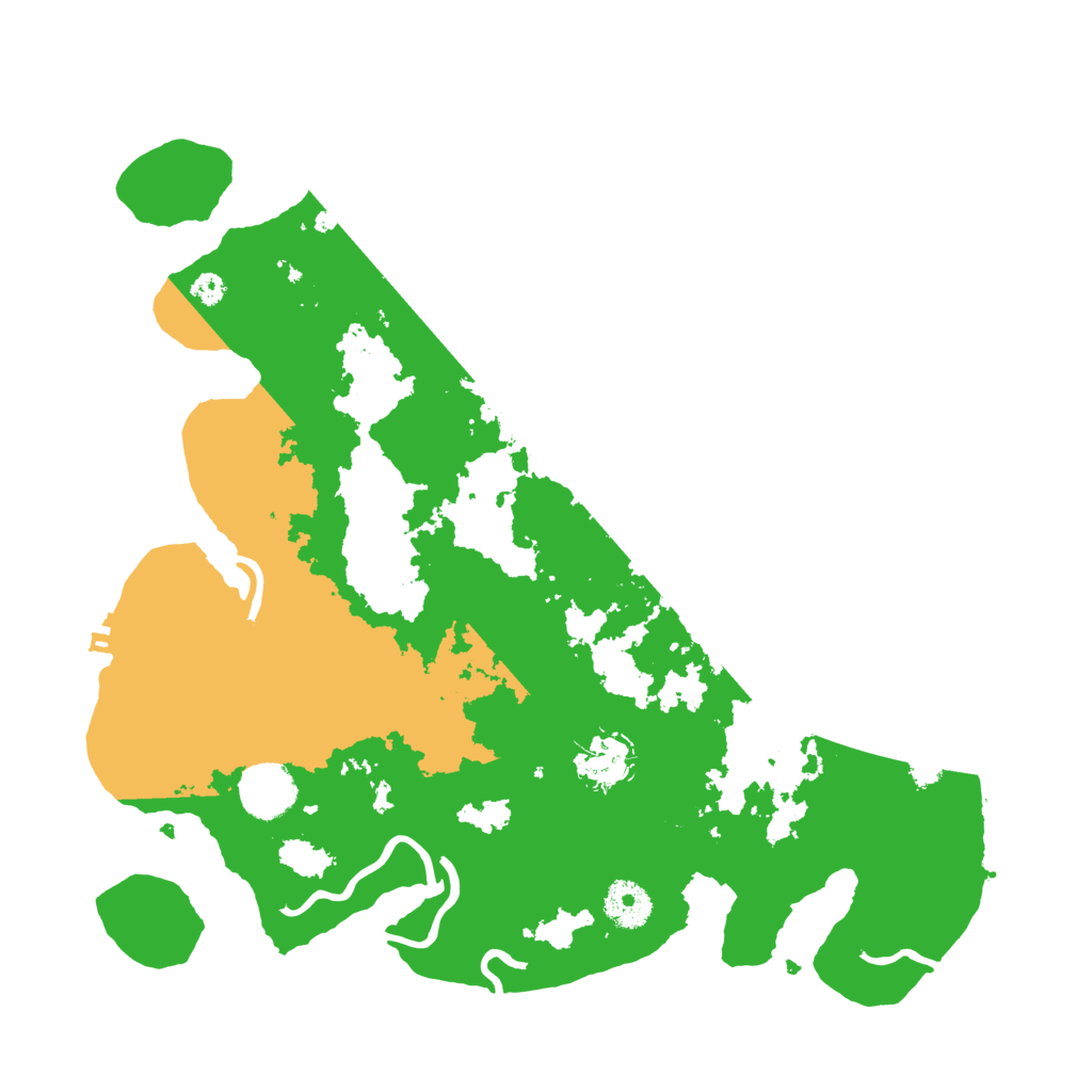 Biome Rust Map: Procedural Map, Size: 3500, Seed: 1830528099