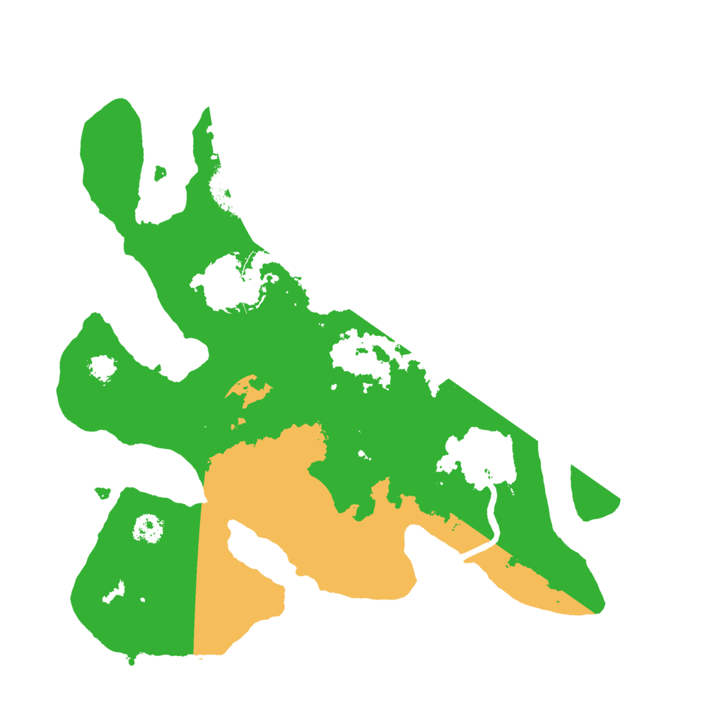 Biome Rust Map: Procedural Map, Size: 2500, Seed: 1758630626