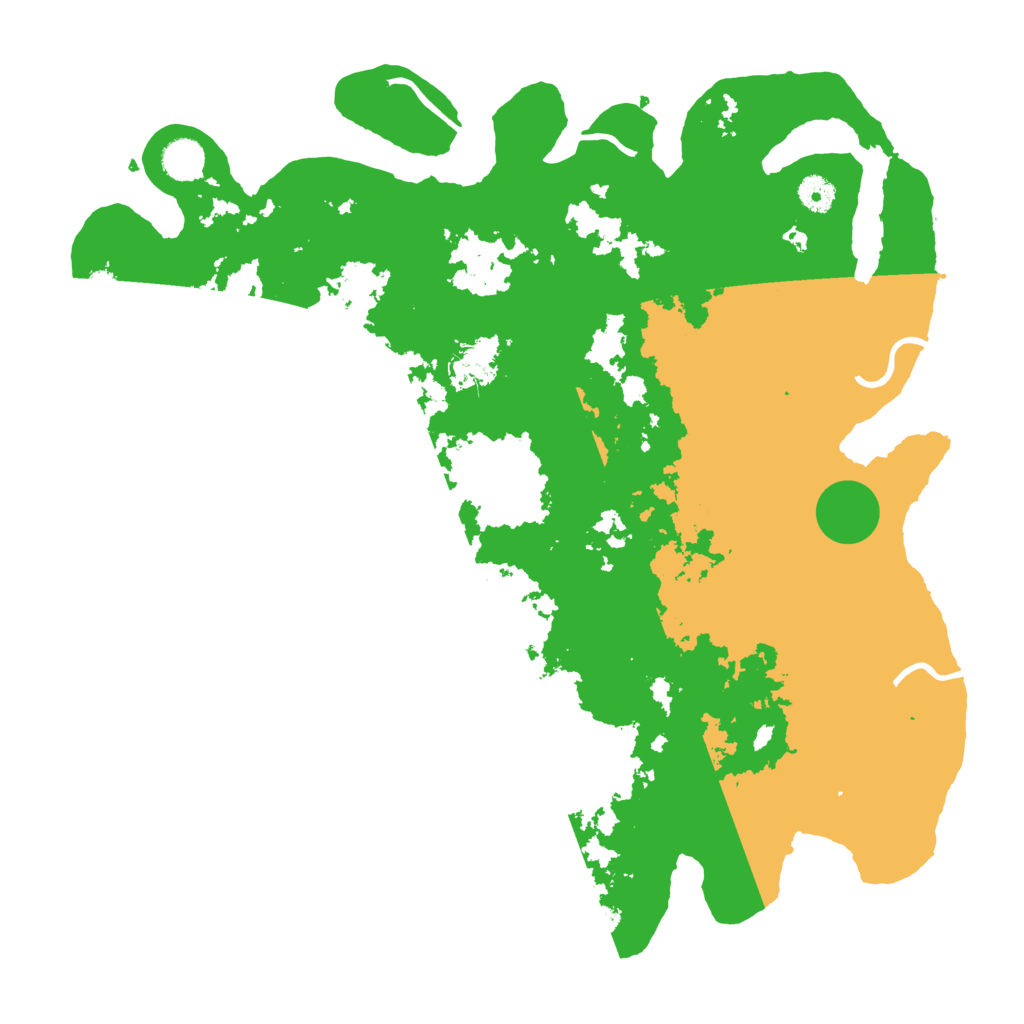 Biome Rust Map: Procedural Map, Size: 4250, Seed: 1194413