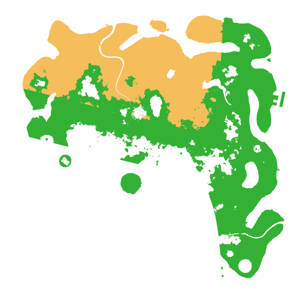Biome Rust Map: Procedural Map, Size: 4000, Seed: 1775870467