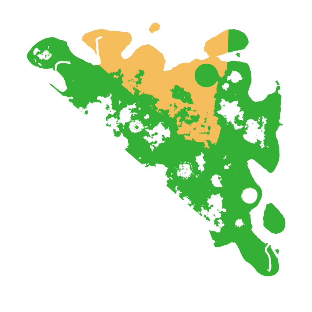 Biome Rust Map: Procedural Map, Size: 3500, Seed: 237363134