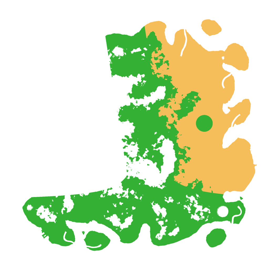 Biome Rust Map: Procedural Map, Size: 4250, Seed: 454595042