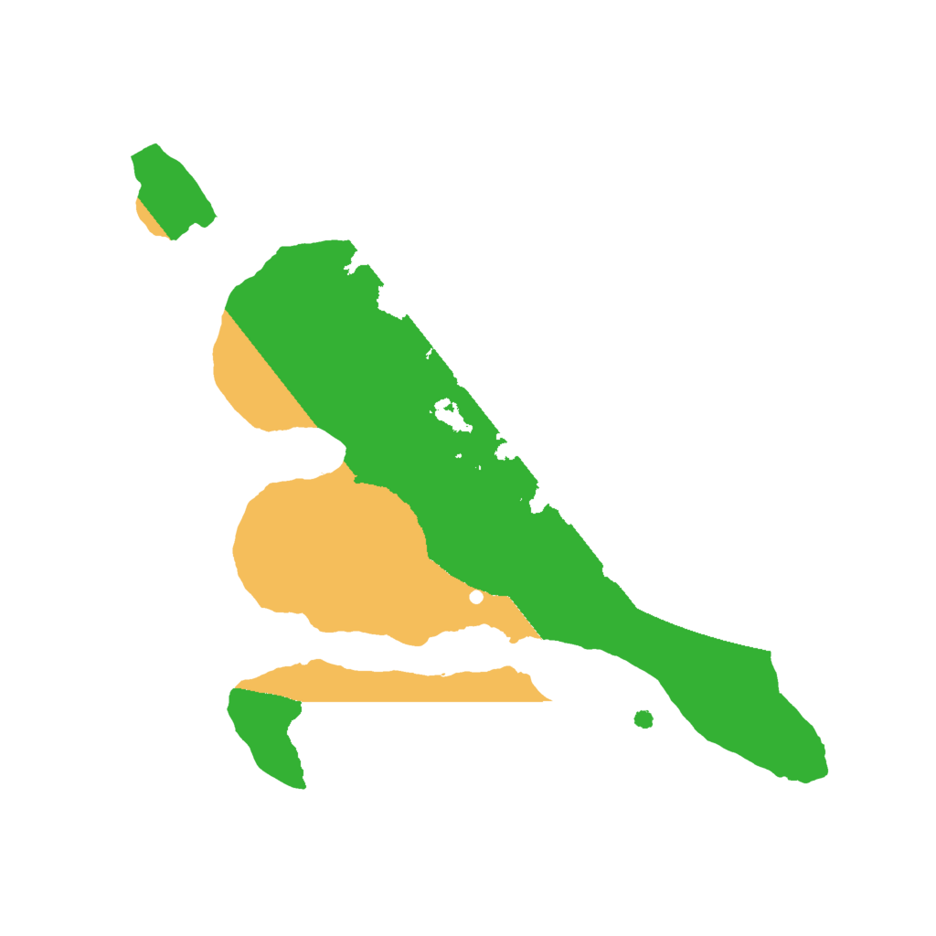 Biome Rust Map: Procedural Map, Size: 2000, Seed: 876541