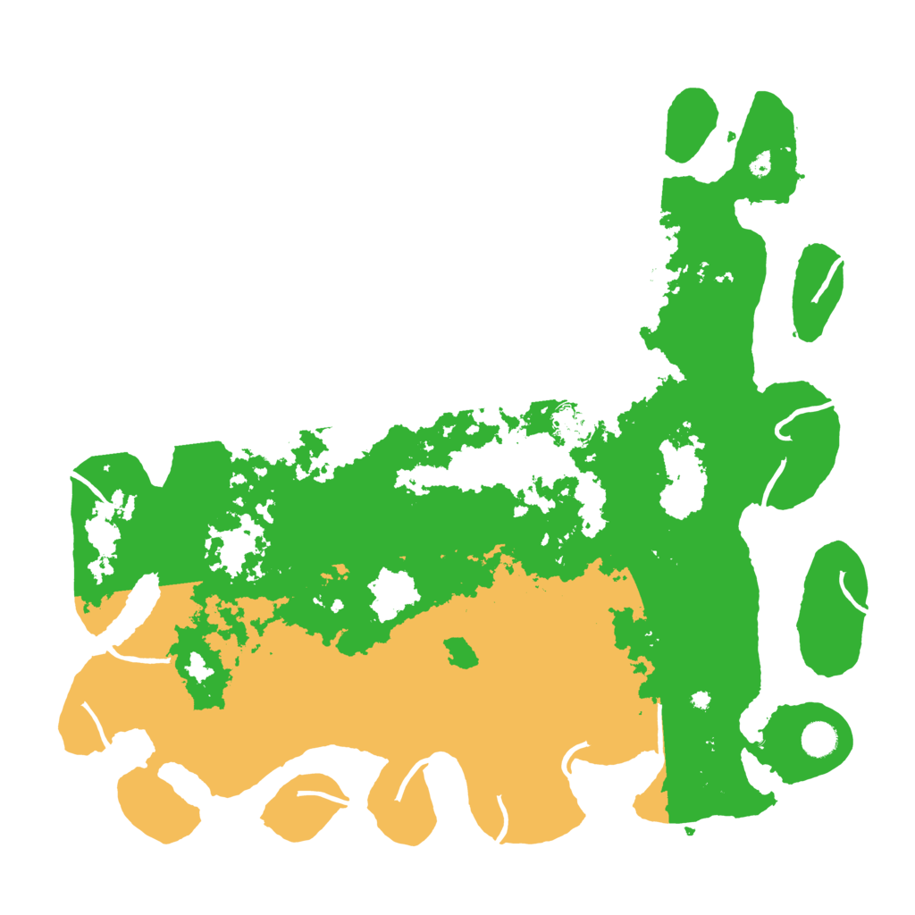 Biome Rust Map: Procedural Map, Size: 4500, Seed: 1037994602