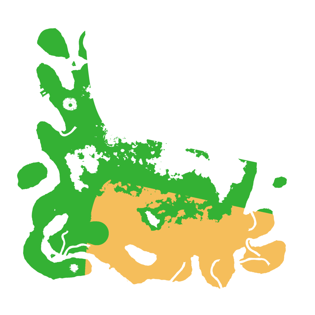 Biome Rust Map: Procedural Map, Size: 3500, Seed: 1065418851