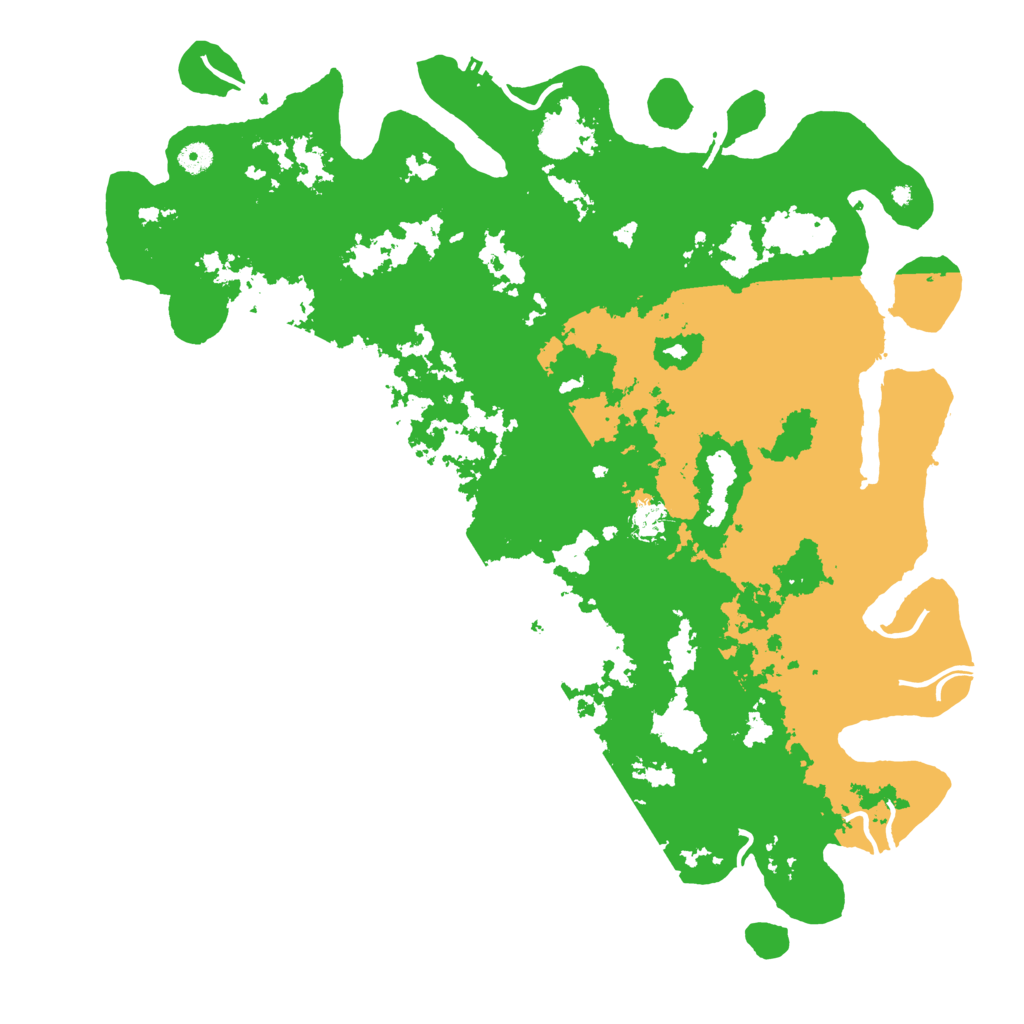 Biome Rust Map: Procedural Map, Size: 4800, Seed: 800776169
