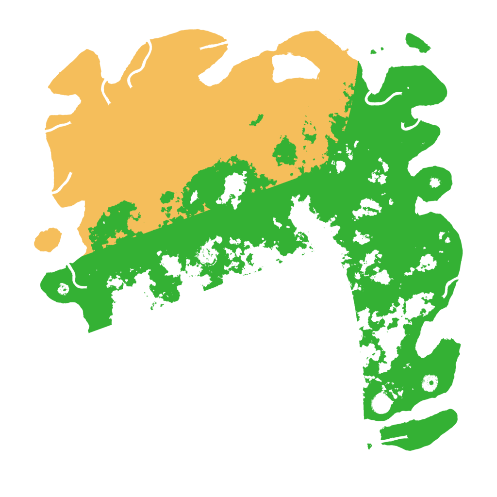 Biome Rust Map: Procedural Map, Size: 4500, Seed: 90479497