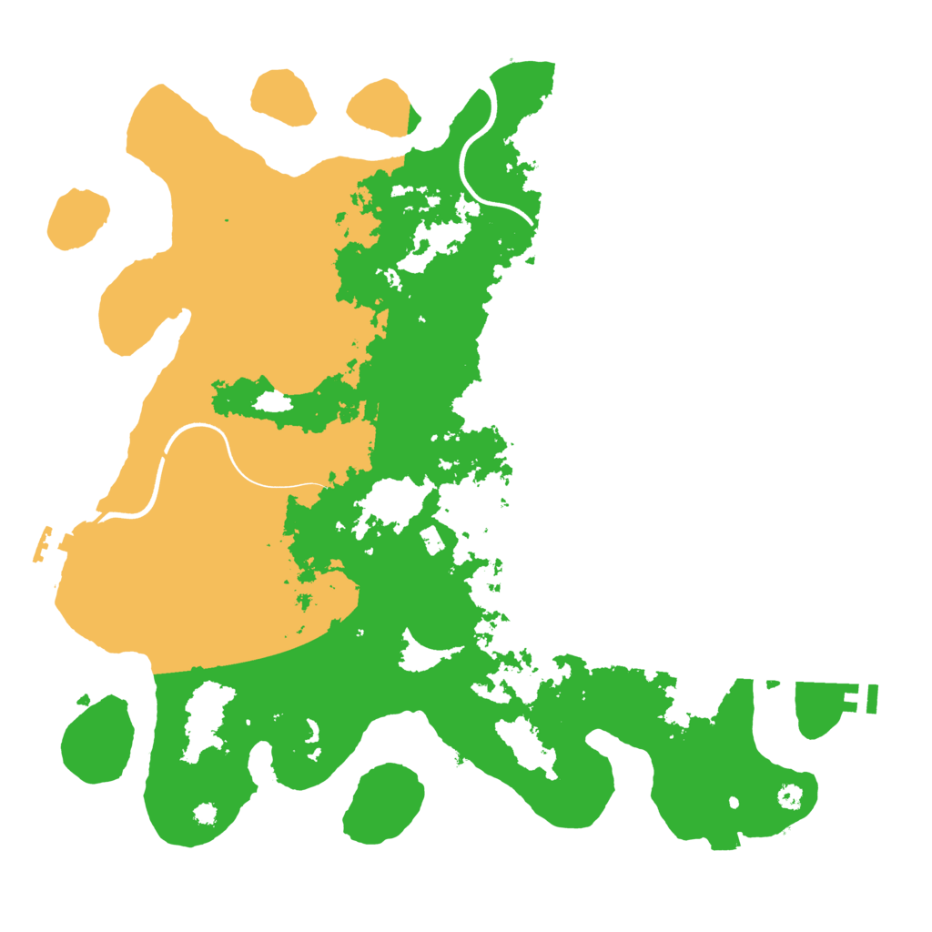 Biome Rust Map: Procedural Map, Size: 3700, Seed: 1471379623