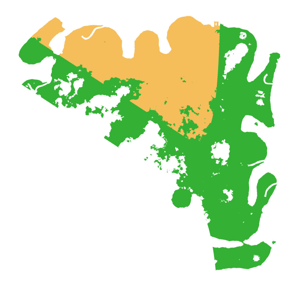 Biome Rust Map: Procedural Map, Size: 4250, Seed: 1191902086