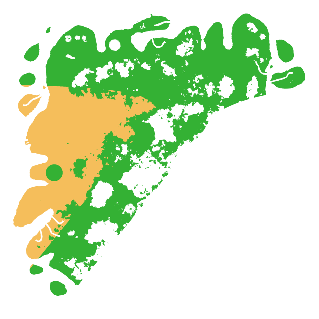 Biome Rust Map: Procedural Map, Size: 5000, Seed: 1040596508