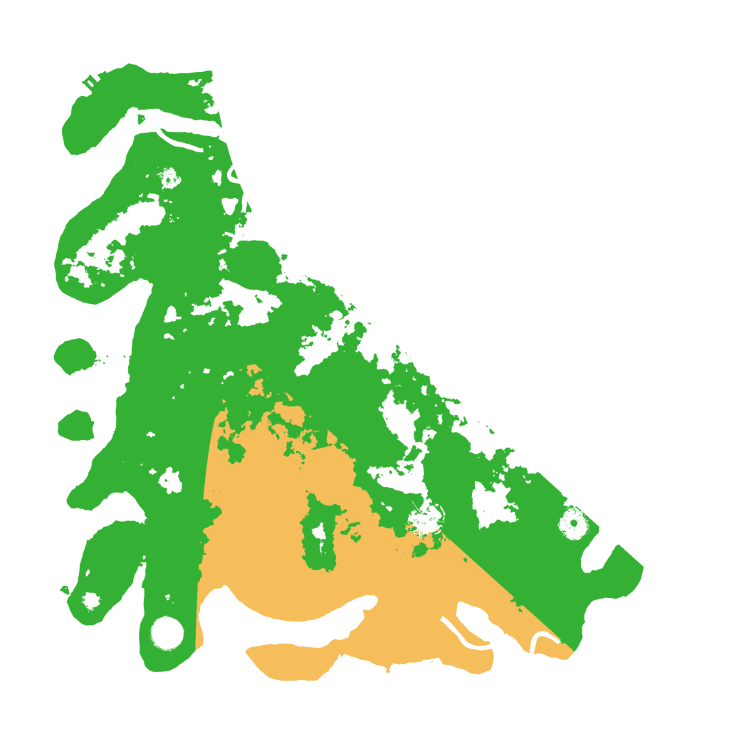 Biome Rust Map: Procedural Map, Size: 3900, Seed: 487529354