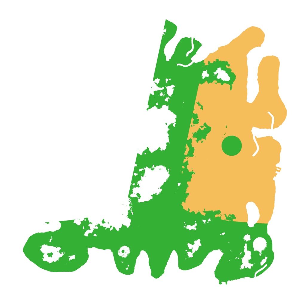 Biome Rust Map: Procedural Map, Size: 4000, Seed: 386857615