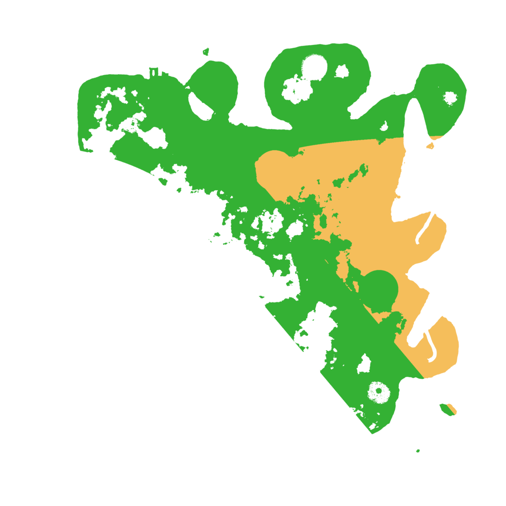 Biome Rust Map: Procedural Map, Size: 3500, Seed: 822834462