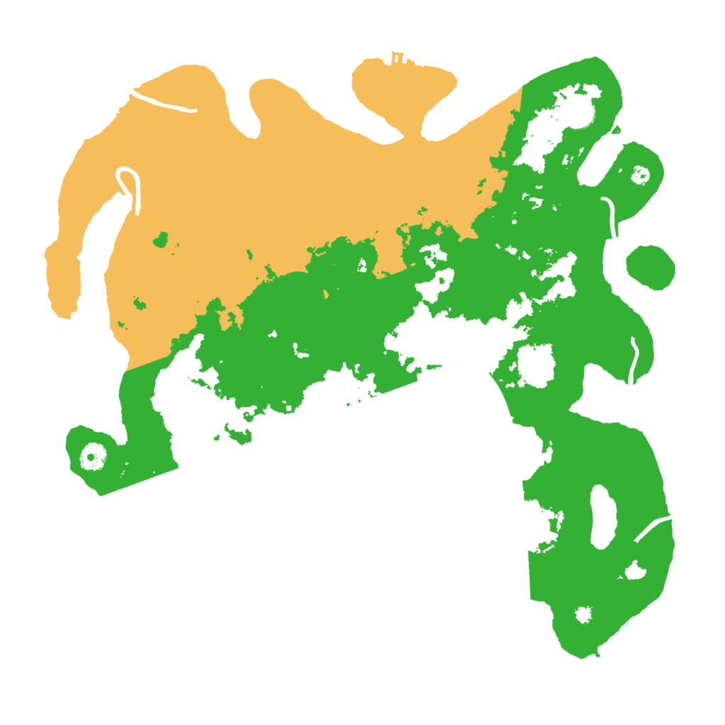 Biome Rust Map: Procedural Map, Size: 4000, Seed: 8823138