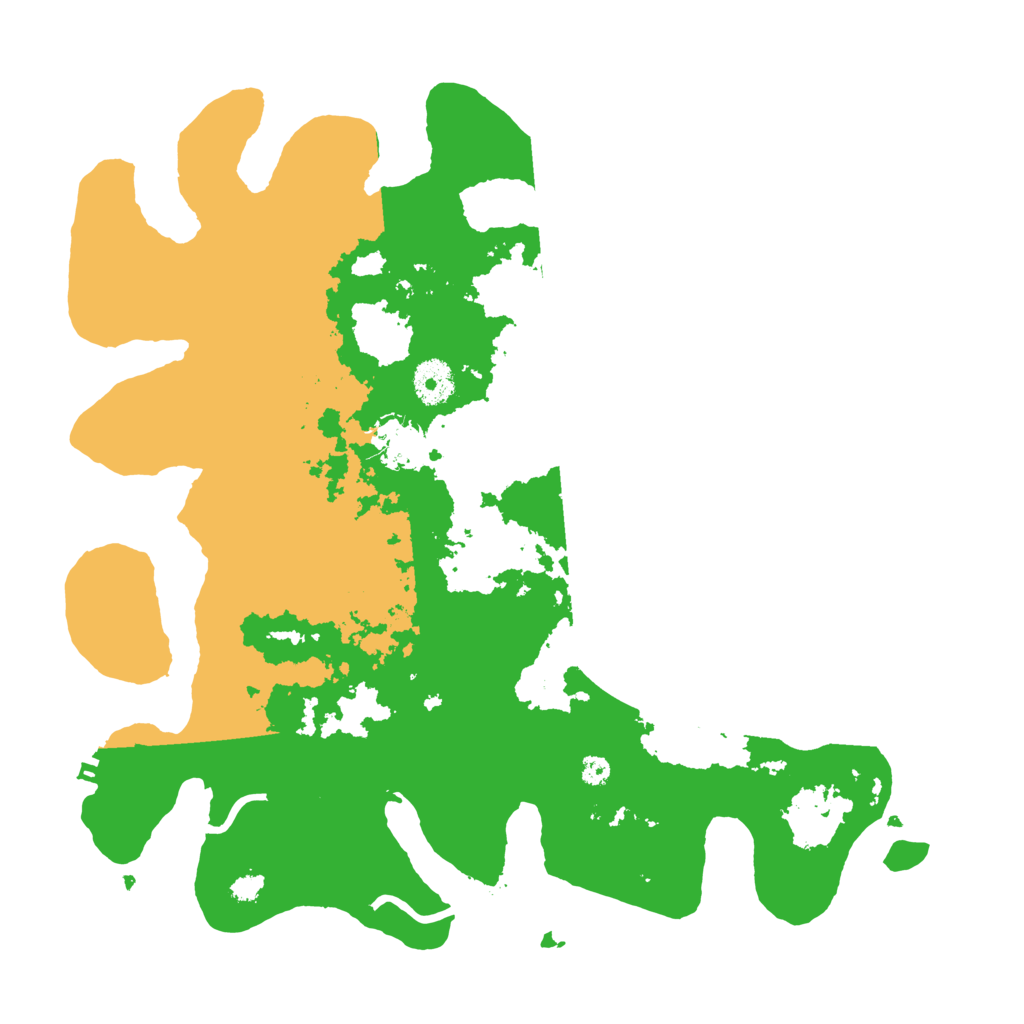 Biome Rust Map: Procedural Map, Size: 3600, Seed: 232113883