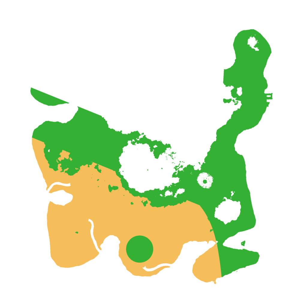 Biome Rust Map: Procedural Map, Size: 3000, Seed: 527