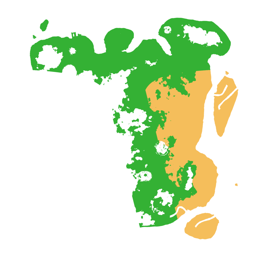 Biome Rust Map: Procedural Map, Size: 3500, Seed: 1897351580