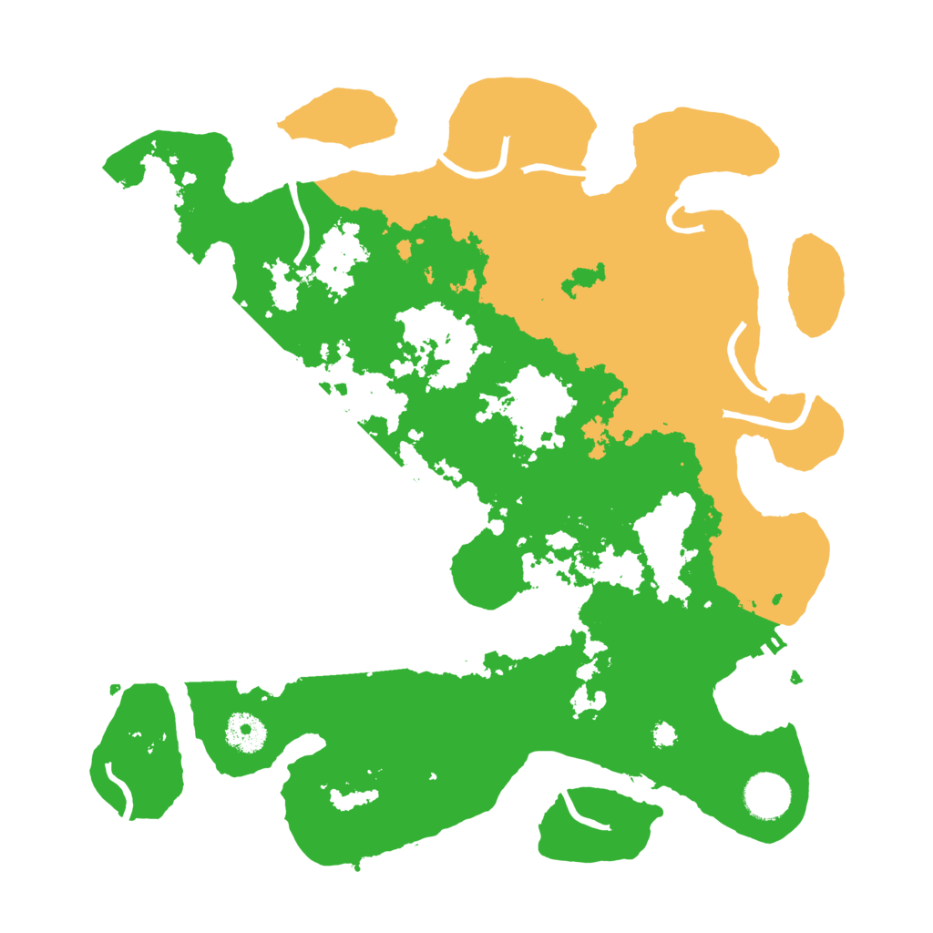 Biome Rust Map: Procedural Map, Size: 3500, Seed: 2013