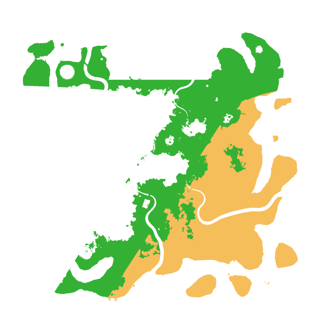 Biome Rust Map: Procedural Map, Size: 3850, Seed: 4524539