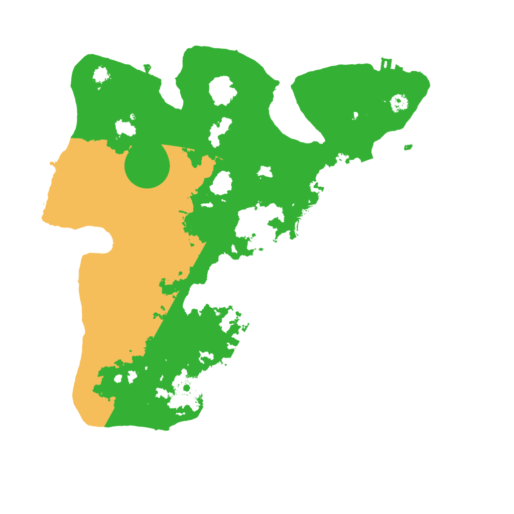 Biome Rust Map: Procedural Map, Size: 3000, Seed: 28456