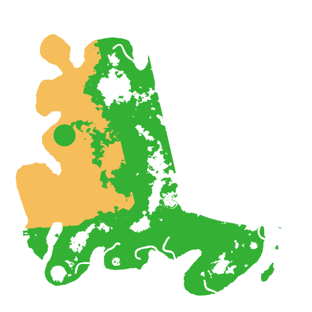 Biome Rust Map: Procedural Map, Size: 3750, Seed: 988837755