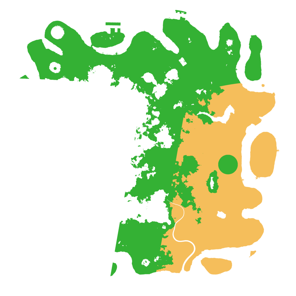 Biome Rust Map: Procedural Map, Size: 4000, Seed: 649392840